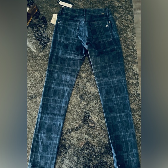 DL1961 Instasculpt Florence Women's Dark Blue Patterned Jeans - Picture 10 of 16